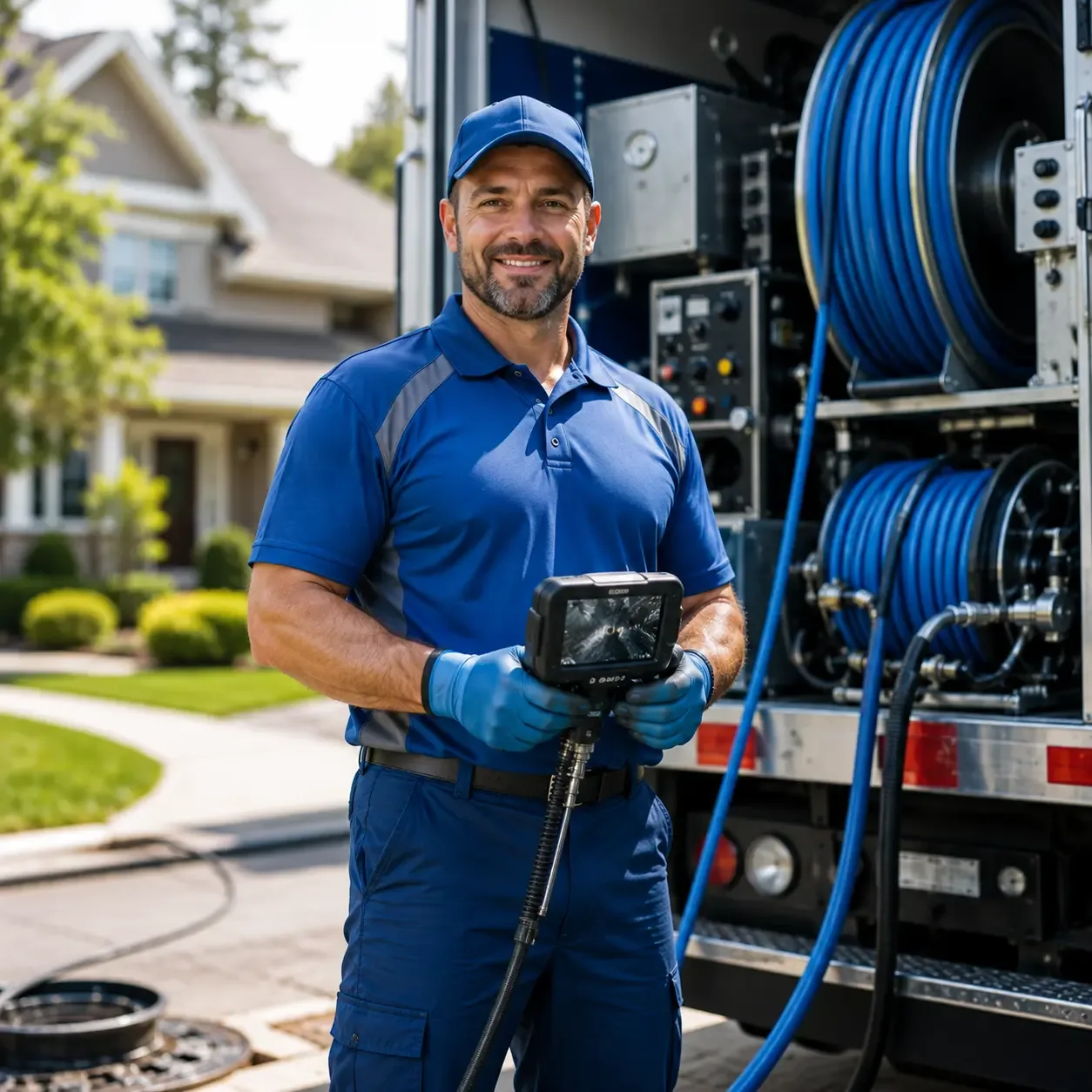 Local outdoor drain cleaning specialists in Brownell, KS